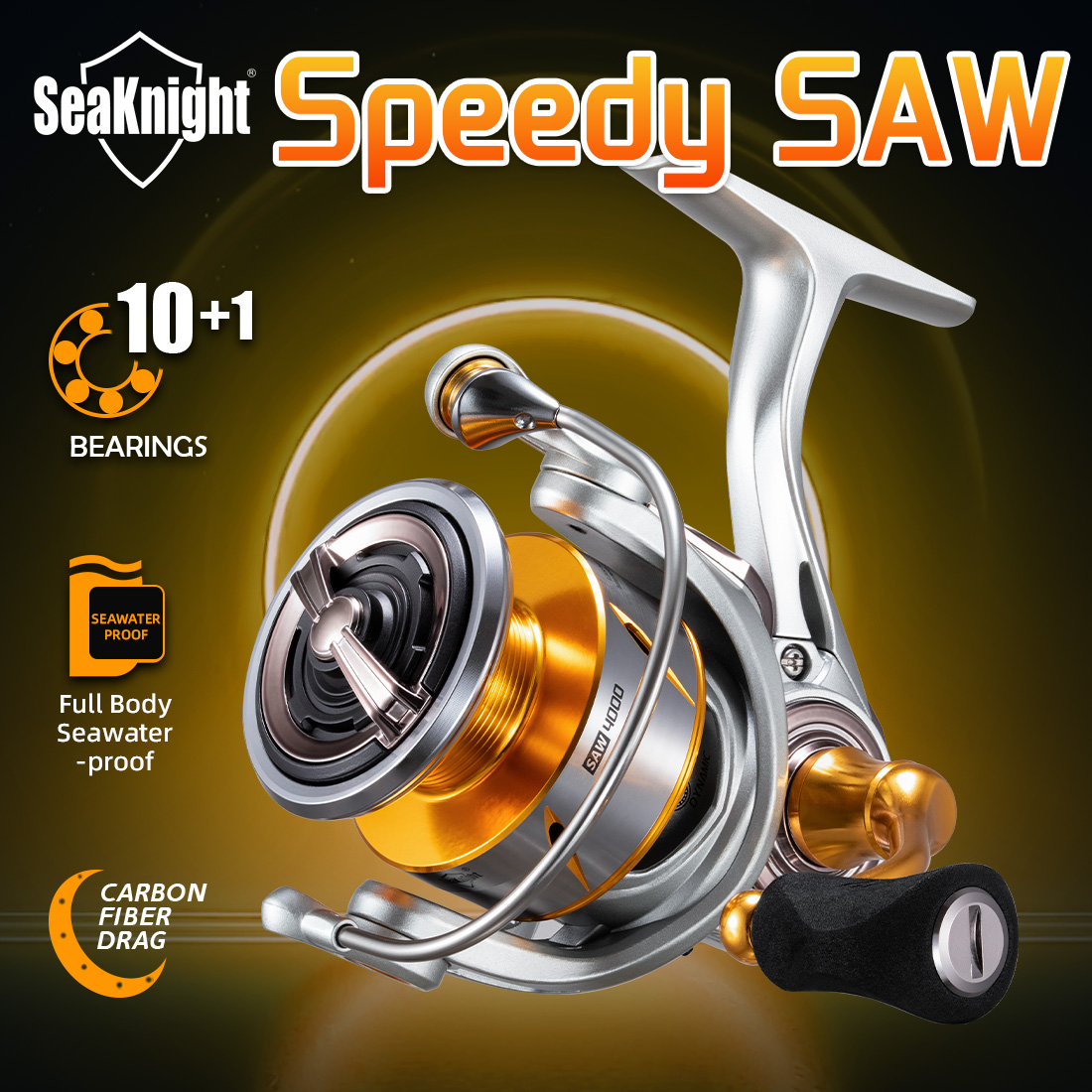 Kastking Reel Zephyr - SeaKnight Brand Speedy SAW Saltwater Fishing