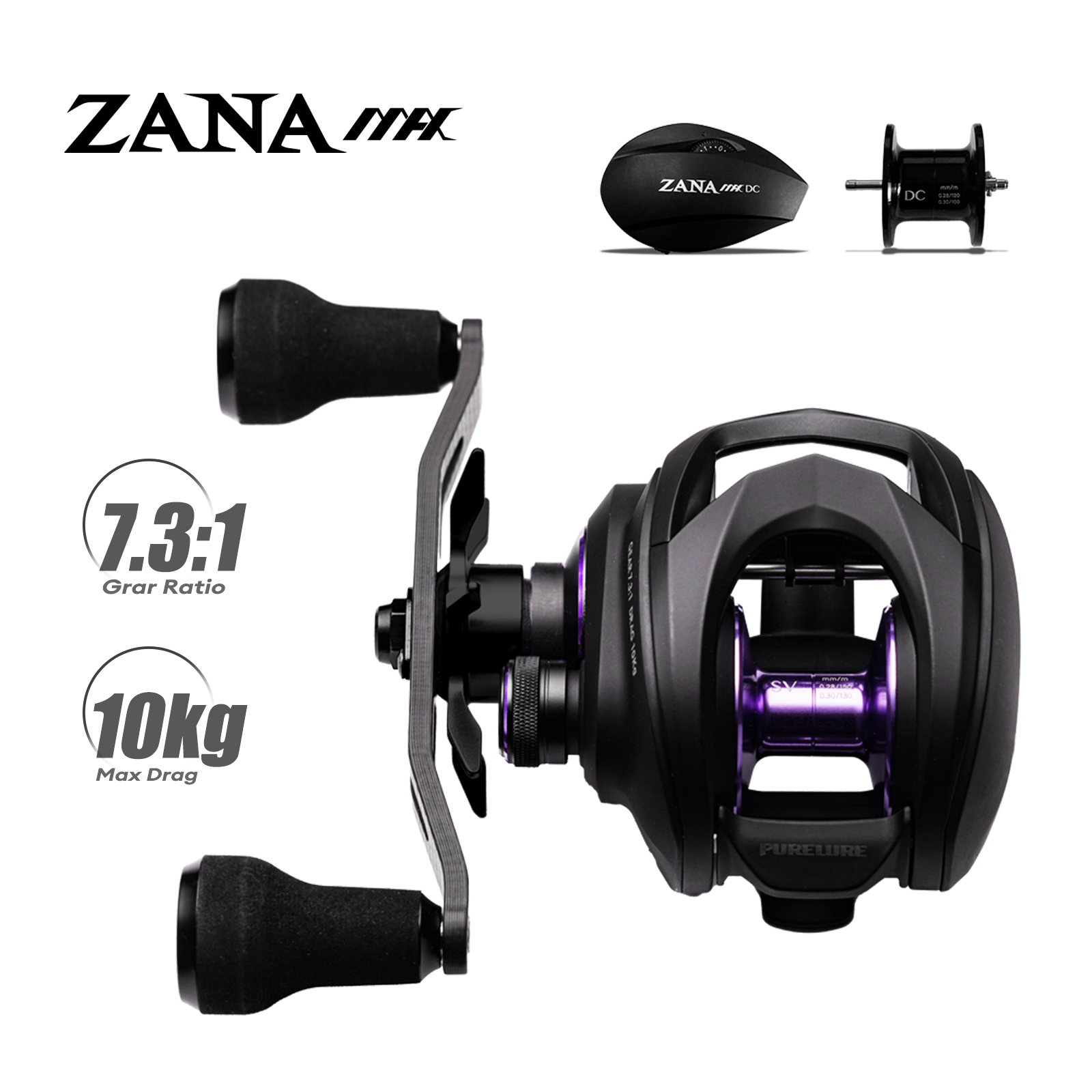 PURELURE ZANA MAX 10KG SV+DC D - đánh giá và giá Kastking Reel Zephyr