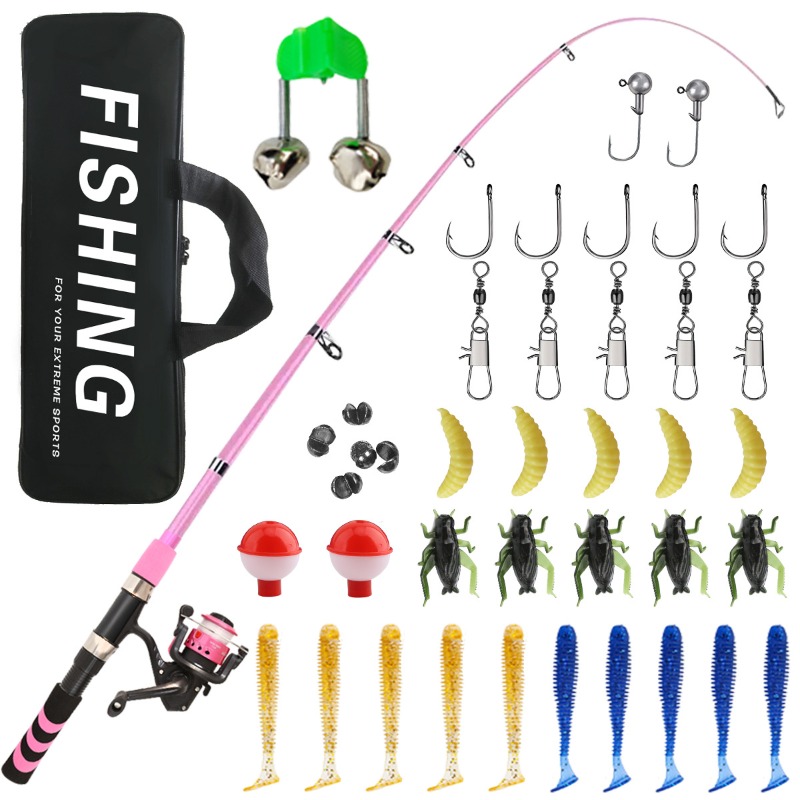 Kids Adult Beginner Fishing Ro - đánh giá và giá Reel Bag