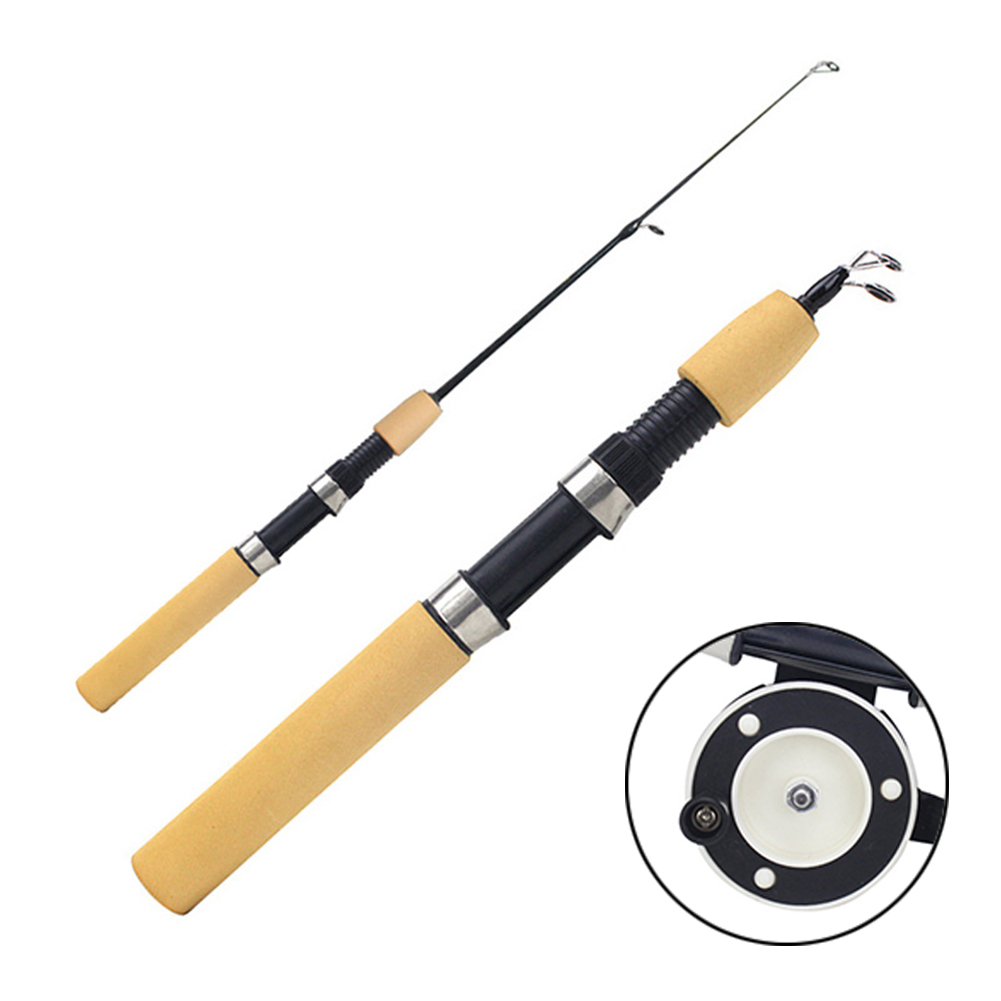 Ice Fishing Rod Portable Spinn - đánh giá và giá Ice Fishing Reel