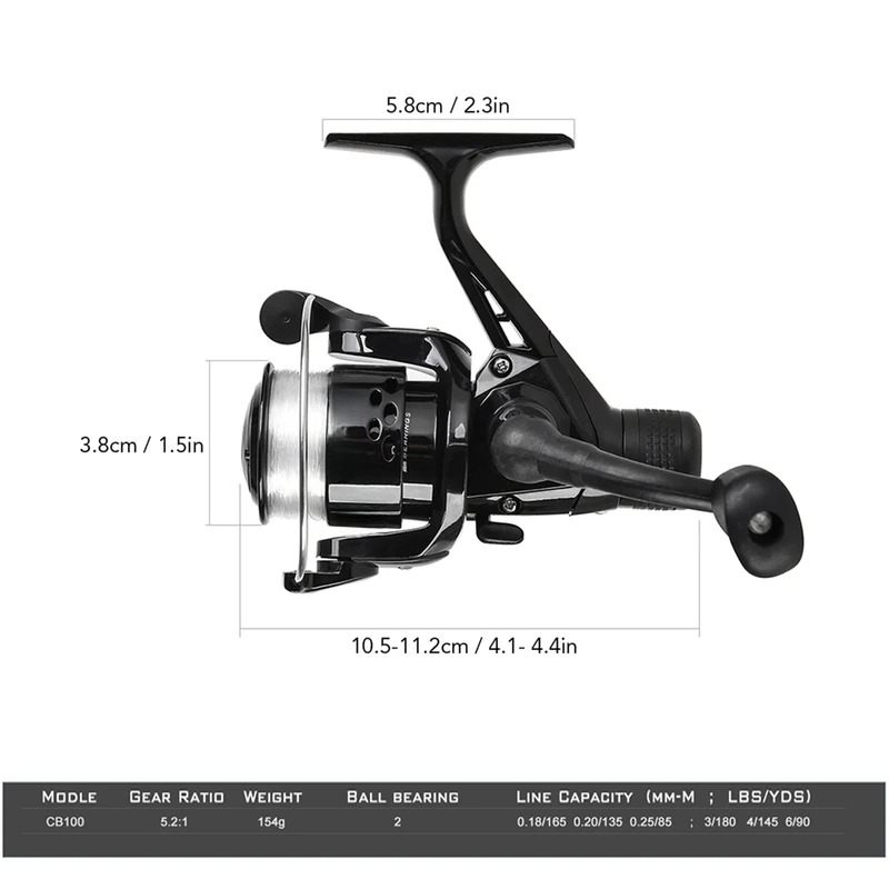 BRAVMAK 2.1/ 2.3 mTelescopic F - đánh giá và giá Reel Bag